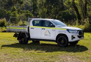 <strong>Toyota Hilux</strong> Dual Cab Alloy Tray Back Ute – 2WD Diesel Civil Spec