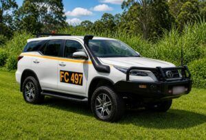Toyota Fortuner 4WD Wagon Mine Spec Hire Vehicle