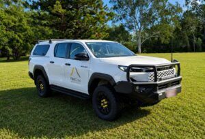 Toyota Hilux 4WD Canopy Mine Spec Hire Vehicle