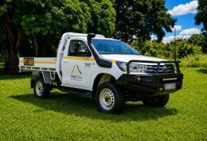 Single Cab 4WD Toyota Hilux Recreational Hire Vehicle